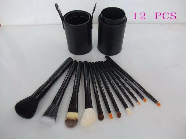 Estojo MAC 12 Peças (Preto)